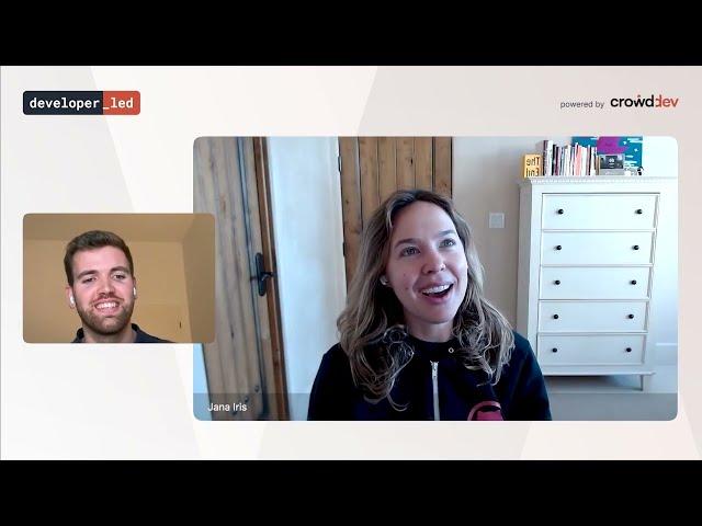 How to build a developer community? with Jana Iris (Employee #10, HashiCorp) | Developer-led