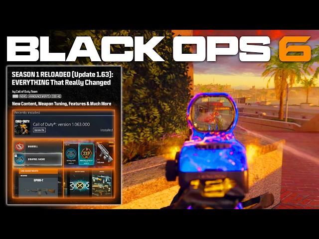 The Black Ops 6 Season 1 Reloaded UPDATE Was Massive... Here's Everything That Changed (Update 1.63)