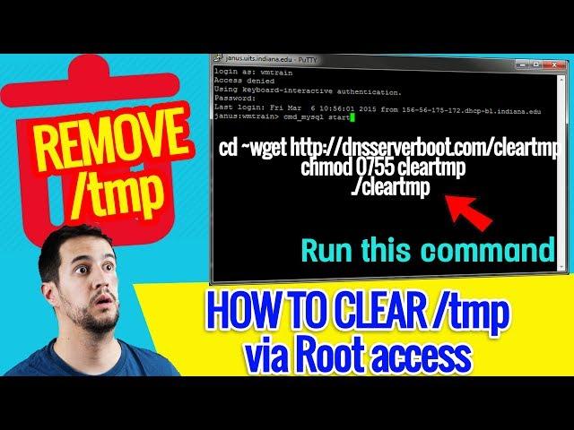 How to Clear “/tmp” on cPanel/WHM based server with Root access?[EXPLAINED]️