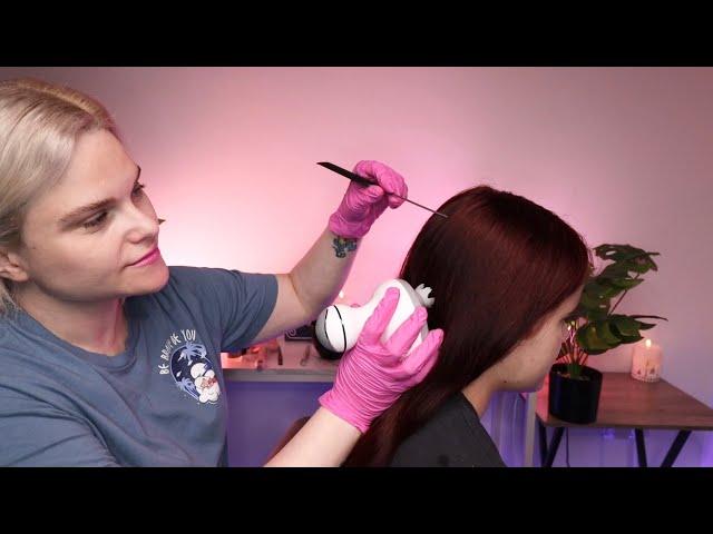 A Relaxing Real Person ASMR Hair & Scalp Check