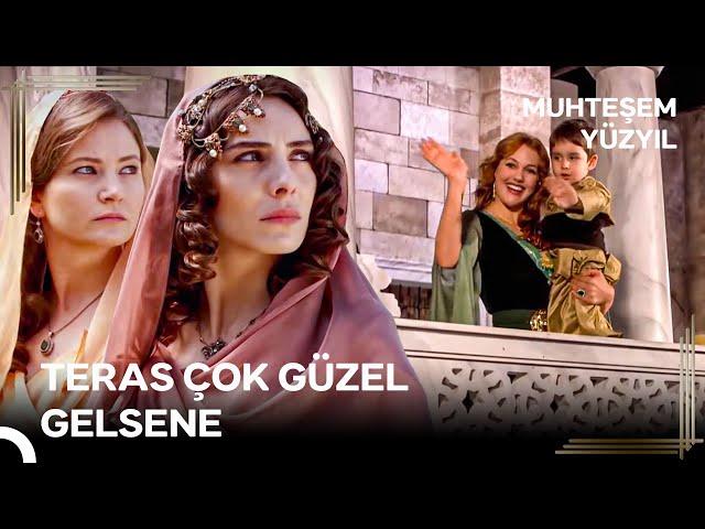 Hürrem, Yeni Terasından Nispet Yapıyor! | Muhteşem Yüzyıl 18. Bölüm