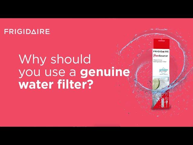 Why Should You Use a Genuine Water Filter?