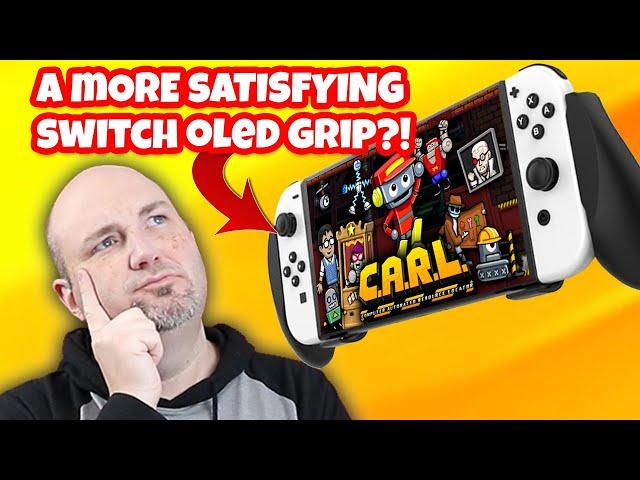 Get A Better Grip on Your Nintendo Switch OLED In Handheld Mode!