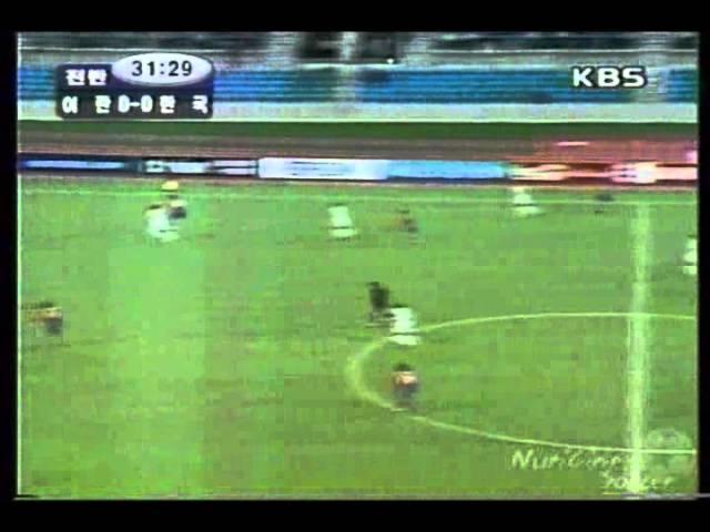 Korea VS Iran H/L  2000 Asian Cup Quarter-finals 1/2