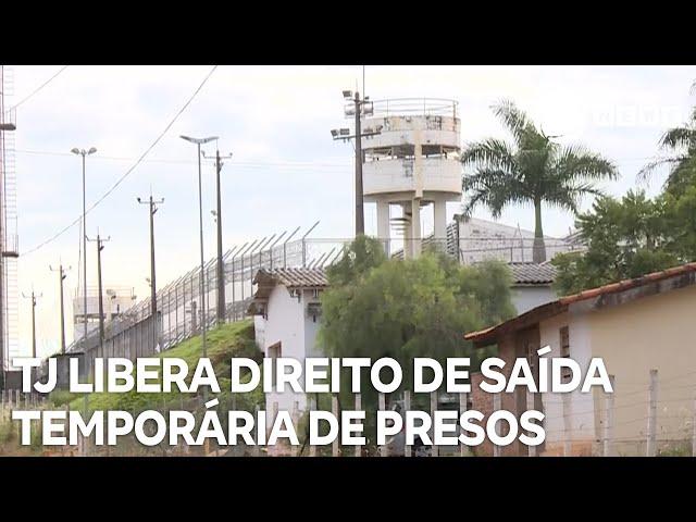 Tribunal de Justiça libera direito de saída temporária de presos