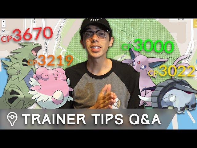 STRONGEST GEN 2 POKÉMON, GYM TRAINING UPDATE & NEW SILPH ROAD TRACKER (Trainer Tips Q&A #13)