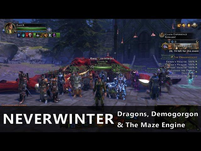 Battling Dragons, Demogorgon, and the Maze Engine in Neverwinter