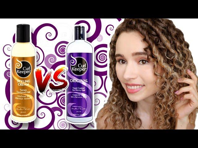 Curl Keeper Original vs. Styling Cream | Review & Comparison