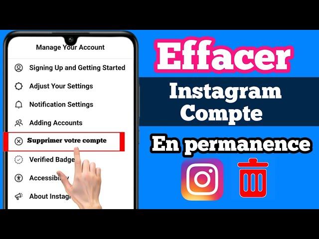 Comment supprimer définitivement un compte Instagram (nouvelle mise à jour)