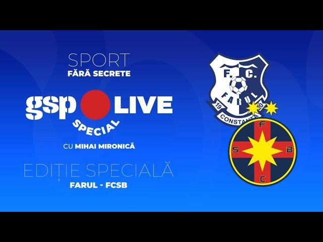 Farul - FCSB 1-1 » Gigi Becali, în direct la GSP Live Special: „Sunt foarte supărat!”