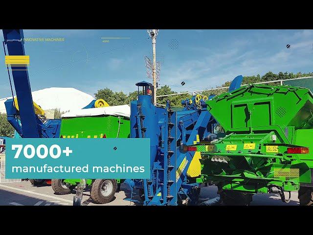 PAM - a plant for the production of machines for cleaning, loading grain and fertilizer spreaders