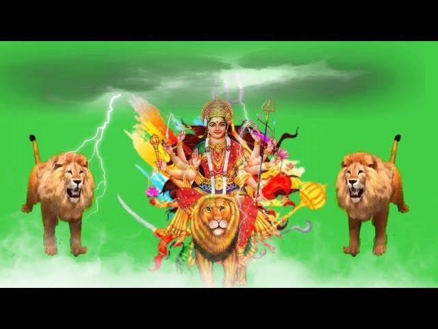 Durga Maa Green Screen Status II mata Rani || movie green status