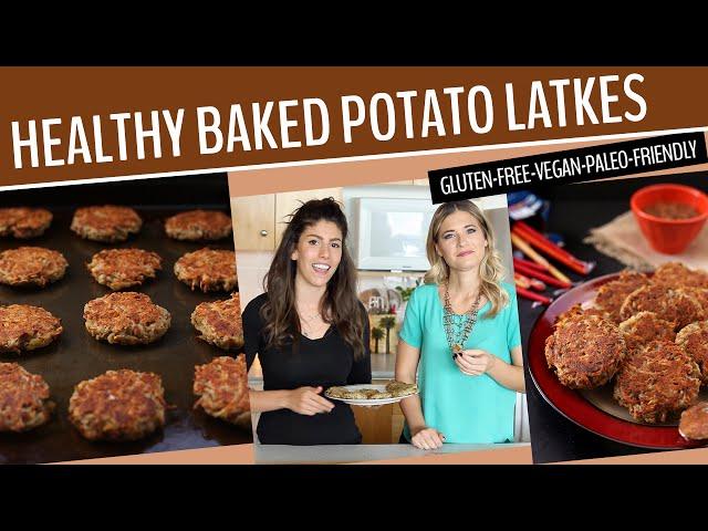 HOW TO MAKE BAKED LATKES | Gluten-Free + Vegan Recipe Collab w/ The Edgy Veg