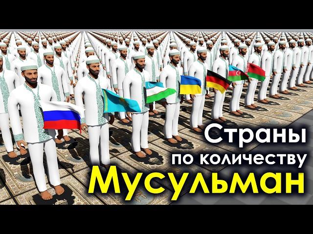 Количество Мусульман по Странам 2024