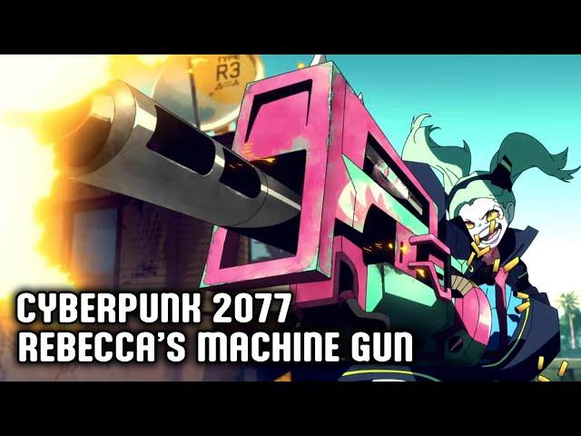 Cyberpunk 2077 - Rebecca's Machine Gun Weapon Location (Cyberpunk Edgerunners 1.6 Update)