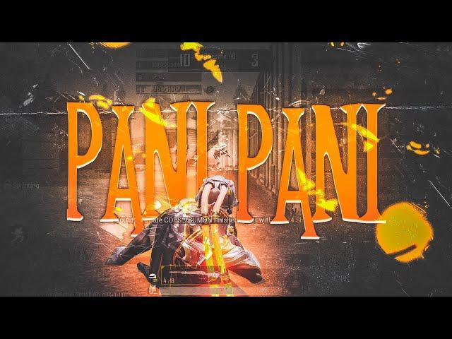 Pani Pani Best Pubg Beat Sync Montage | Best Edited Montage | Siddha Gaming