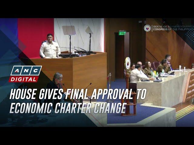 House gives final approval to economic charter change | ANC