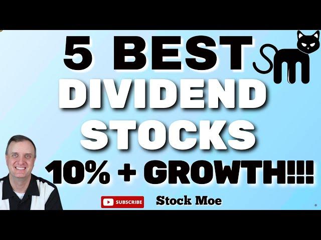 5 Top Dividend Stocks to Buy in 2021 (Up to 10% Dividend!) BEST DIVIDEND STOCKS 2021