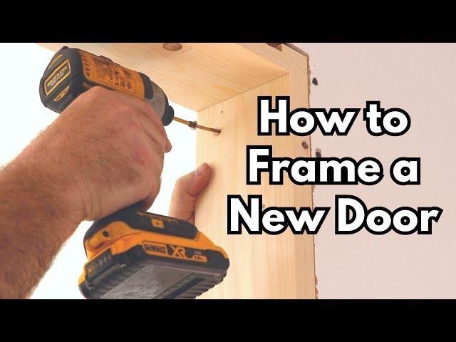 How to Frame a New, Internal Door