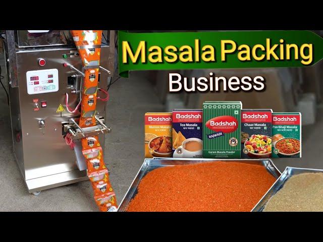 Masala Packing Machine | Pouch Packing Machine | Business Ideas 2024