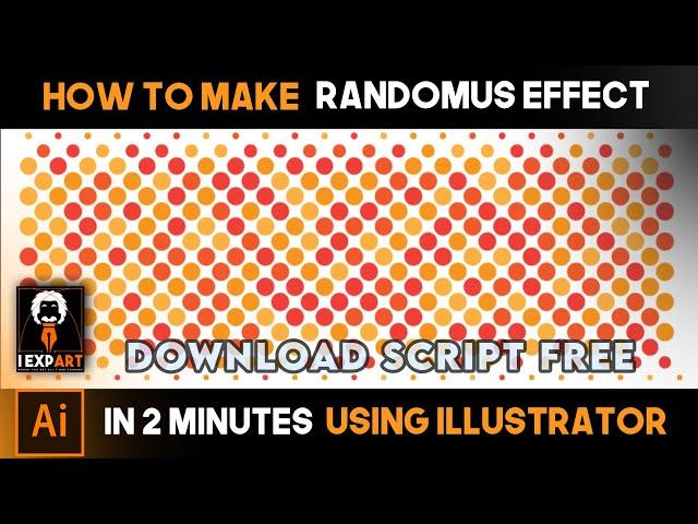 How to install Randomus Script in Illustrator | Randomus Script | Adobe Illustrator | I Expart