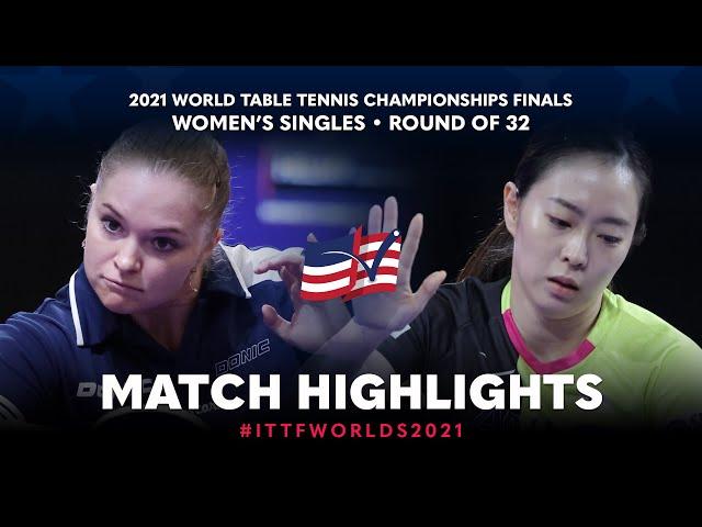 Margaryta Pesotska vs Kasumi Ishikawa | 2021 World Table Tennis Championships Finals | WS | R32