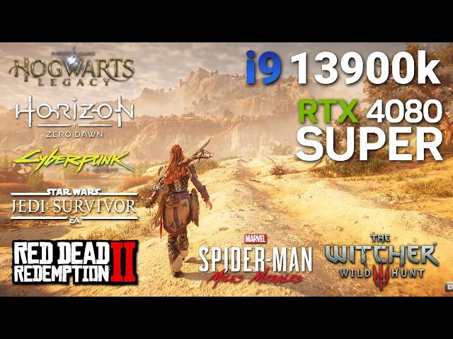 RTX 4080 SUPER & i9 13900k - Test in 11 Games (1080p, 1440p, 2160p)