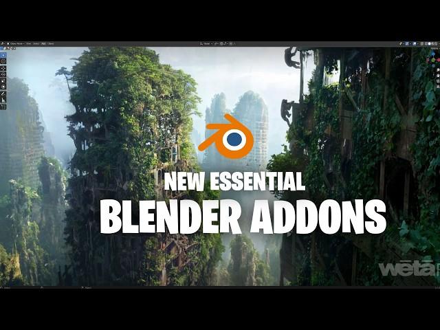 New Essential blender Addons you should checkout