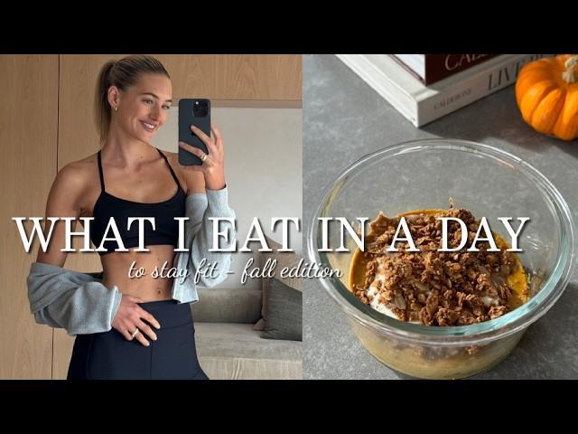 What I Eat in a Day as a Model | Healthy Fall Recipes