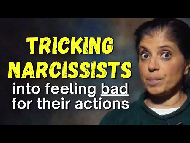 Tricking narcissists into feeling bad for their actions (AITA)