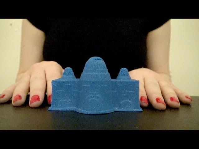 [ASMR] Kinetic Sand & Encouraging Whispers