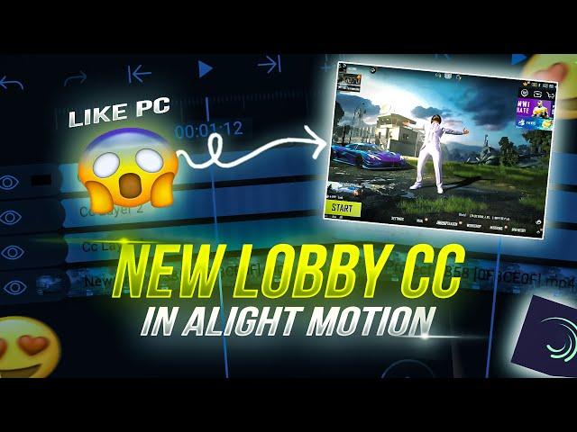 New Pubg Lobby Cc Like PC   | New Lobby Color Grading in Alight Motion Tutorial | Mr TOM Playz