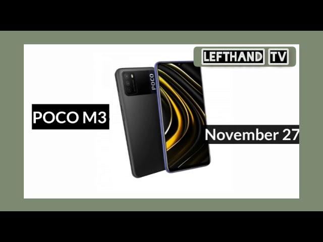 POCO M3 Specs first impression | Lefthand TV