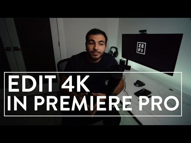 How To Edit 4K Smoothly On Any Computer 2021! | Premiere Pro Proxy Tutorial