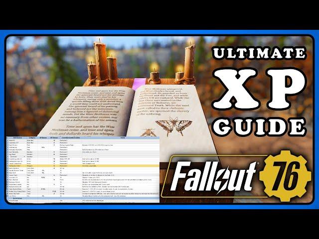 Fallout 76: The Complete Ultimate XP Guide Q4 2024 - Level Up Fast, 4k XP per Mob Fast XP