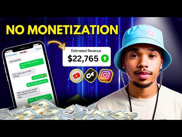 How I MAKE MONEY From YouTube And TikTok Without Monetization (YouTube Automation)