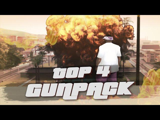 4 GUNPACK'a for gta samp