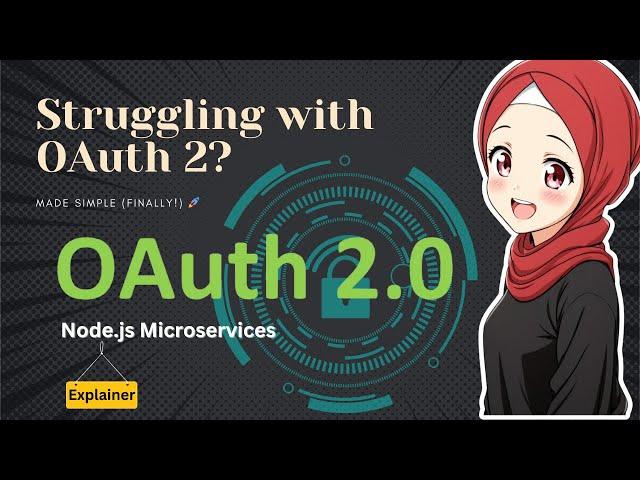 OAuth 2.0 Simplified for Node.js Microservices  | Easy Authentication & Authorization Guide!