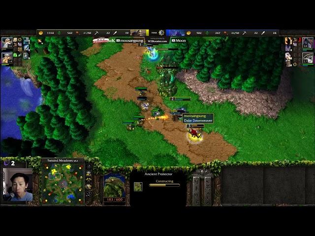 Moon (NE) vs Sok (HU) - Highly Recommended - Proiron Championships - WarCraft 3 - WC3855