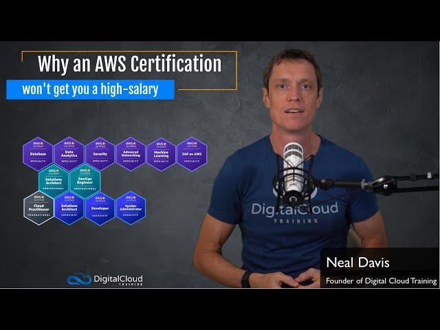 Why an AWS certification won't get you a high salary