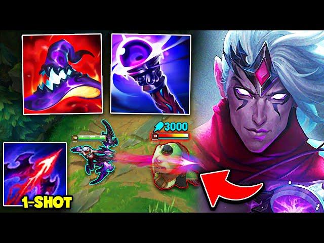 Varus but I can one shot TANKS with a single arrow (100% MAX HP DAMAGE)