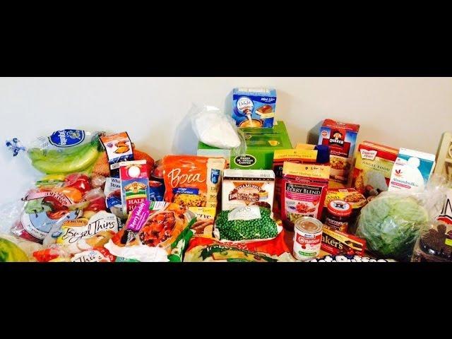 Weight Watchers *HUGE* Grocery Haul! Lots of my FAVORITE foods! Low Calorie Foods! 2014