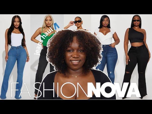 FASHION NOVA CURVE JEANS TRY ON HAUL | SIZE 16/18 PLUS