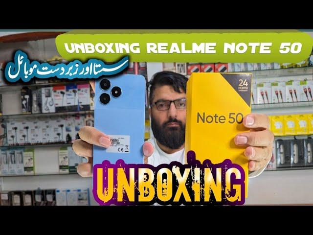 unboxing realme note 50 | best Mobil in mid range