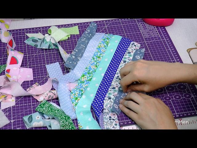  2 Sewing Ideas. Don't Throw Away Your Scrap Fabric They're Very Useful.