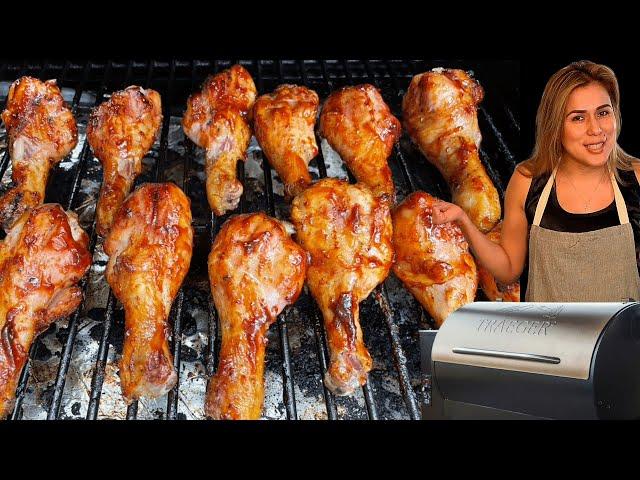 Smoked Chicken Legs on Pellet Grill