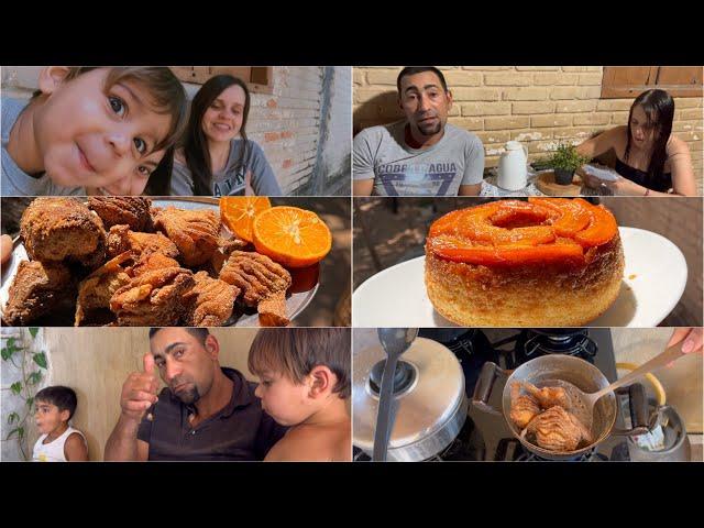 Vlog:DA NOSSA FAMÍLIA NA ROÇA/MANDANDO ABRAÇOS/fiz bolo de BANANA ️