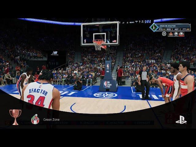NBA 2K22 Glass-Cleaning Lockdown Free Throws time