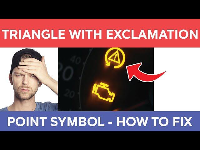 Triangle With Exclamation Point Symbol Meaning and How to Fix