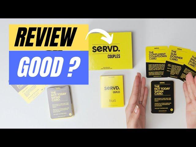 Servd couples card game review